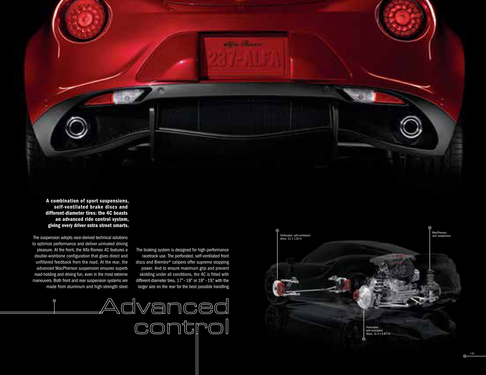 2016 Alfa Romeo 4C Brochure Page 26